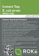E. coli  