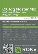 Taq 2X Master Mix (no Dye) - Roke Biotechnologies